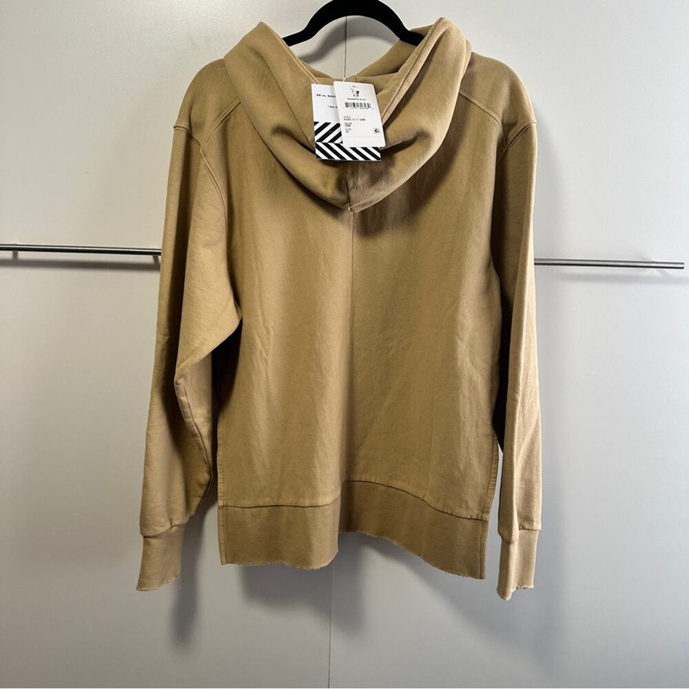 NWT Sandrine RosexFree People Collab Size XS Desir Hoodie Tan Cozy Hip Hop Trend - Picture 3 of 15